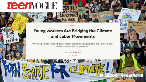 Teen Vogue Young Workers Fight Climate Change Labor Network For   2 Teen Vogue YWCC 480x270 